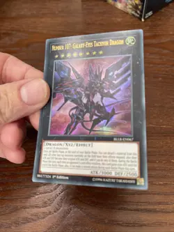 Yu-Gi-Oh! TCG Number 107: Galaxy-Eyes Tachyon Dragon BLLR-EN067 Ultra Rare 1st … - Image 3