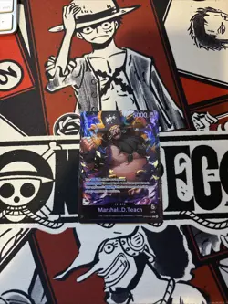 Marshall D. Teach - OP09-081 Leader Foil - Starter Deck 27 - One Piece English - Image 1
