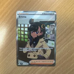 Emma 107/086 Ultra Rare Trainer Chaos Rising Pokemon Card NM - Image 1