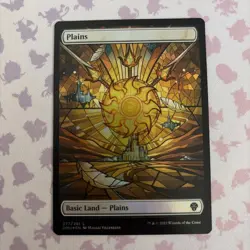 MTG Plains Dominaria United 277/281 SHOWCASE FOIL Land, Pack Fresh! - Image 1