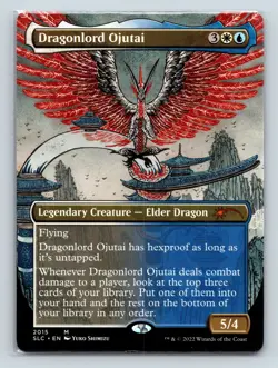 MTG Dragonlord Ojutai M Secret Lair Countdown Kit 2015 NM - Image 1