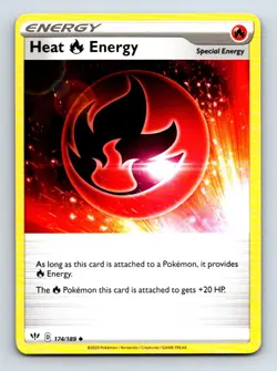 Heat Energy Darkness Ablaze 174/189 Trainer Playset X4 Pokemon TCG - NM - Image 2