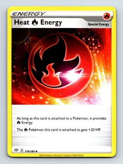 Heat Energy Darkness Ablaze 174/189 Trainer Playset X4 Pokemon TCG - NM - Image 4