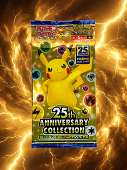 Pokemon 25th Anniversary Collection Booster Pack s8a Japanese 1 Pack [Sealed] - Image 1