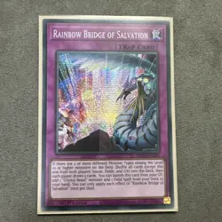 Yugioh - Rainbow Bridge of Salvation *Prismatic Secret Rare* MP22-EN270 (NM) - Image 1