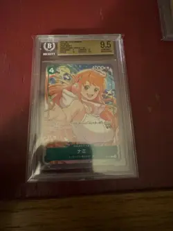 BGS 9.5 Nami P-102 – One Piece McDonald’s Promo 2025 (Japanese Exclusive) - Image 1