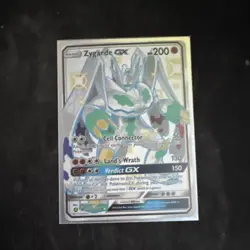 Pokemon Zygarde GX Full Art Shiny Holo SV65/SV94 Hidden Fates Basic HP 200 Card - Image 1