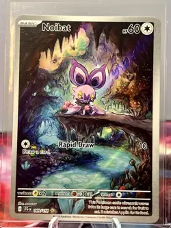 Pokemon TCG Noibat Journey Together Illustration Card 169/159 - Image 1