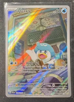 Quaxly 206/193 Paldea Evolved Illustration Rare Holo Pokemon Card NM - Image 1
