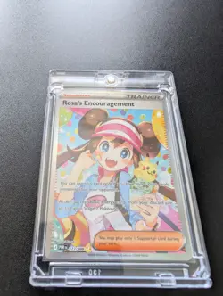 Rosa's Encouragement 123/088 Full Art Trainer Card (with magnetic case) - Image 2