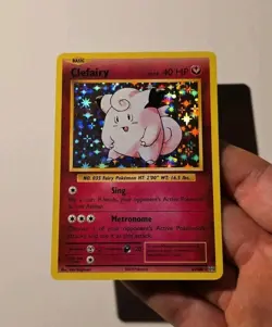 Pokemon Clefairy Evolutions 63/108 Holo Rare LP - Image 3