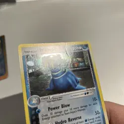 Pokemon TCG Team Aqua’s Walrein Team Magma Vs Team Aqua 6/95 Holo Rare MP - Image 5