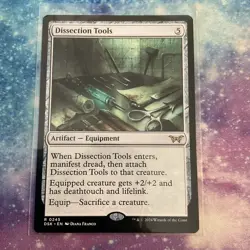 Dissection Tools (REGULAR) x1 - MTG Duskmourn: House of Horror DSK #245 - Image 1