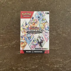 Pokemon TCG Scarlet & Violet Prismatic Evolutions Booster Bundle 6 Packs New ✅ - Image 1