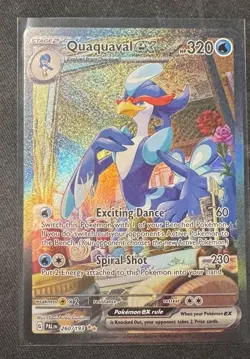 Pokemon TCG Quaquaval ex Sv02: Paldea Evolved 260/193 SIR - Image 1