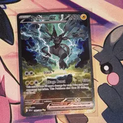 Zekrom EX #166/086 Pokemon Black Bolt Special Illustration Rare English NM - Image 1