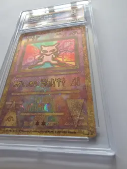 Pokemon TCG Ancient Mew Cosmos Holo 2000 Promo Pokemon Movie Graded NM-MT ACE 8 - Image 4