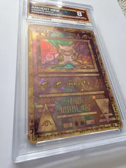 Pokemon TCG Ancient Mew Cosmos Holo 2000 Promo Pokemon Movie Graded NM-MT ACE 8 - Image 5