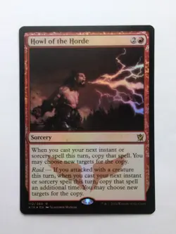 MTG Howl of the Horde (KTK) Khans of Tarkir Foil Rare 112/269 - Image 1