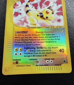 Ampharos 2/165 Reverse Holo Expedition Base Set Rare HP/DMG - Image 4