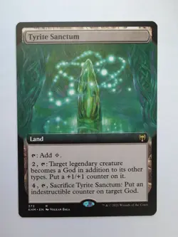 MTG Tyrite Sanctum (KHM) Kaldheim Extended Art Regular Rare 372 - Image 1