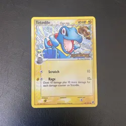 Totodile 67/101 Reverse Holo LP Pokemon TCG Dragon Frontiers - Image 1