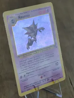 Vintage Pokemon Haunter 6/62 Fossil Holo Rare Unlimited - Image 3