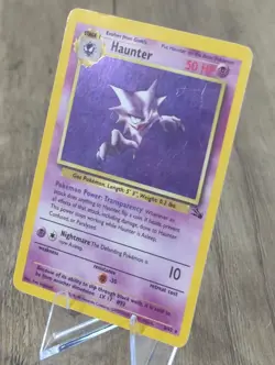 Vintage Pokemon Haunter 6/62 Fossil Holo Rare Unlimited - Image 4