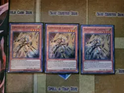 YUGIOH 3X CONSTELLAR CADUCEUS BLVO-EN022 SUPER 1ST ED NM - Image 1