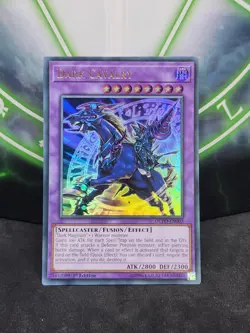 Yugioh Dark Cavalry DUPO-EN002 Ultra Rare 1st Edition NM - Image 1