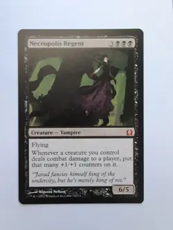 MTG Necropolis Regent (RTR) Return to Ravnica Regular Mythic 71/274 - Image 1
