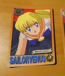 SAILORMOON R GRAFFITI JAPANESE CARDDASS CARD REG CARTE 120 MADE IN JAPAN 1994 NM - Image 1