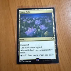 Lotus Field - N/M - Secrets Of Strixhaven Magic The Gathering MTG - Image 1