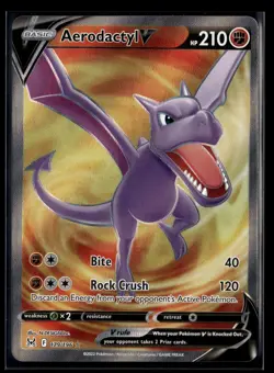 Aerodactyl V 179/196 Ultra Rare Lost Origin Pokemon NM/M - Image 1