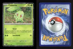 Chikorita (Cosmos Holo) 008/217 Holo Miscellaneous Cards & Products NM/M Pokemon - Image 3