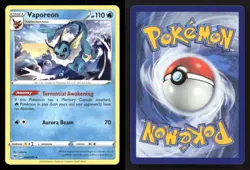 Vaporeon 030/185 Vivid Voltage NM/M Pokemon - Image 3