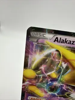 Pokemon TCG Alakazam EX 25/124 Ultra Rare Holo Card XY Fates Collide - Image 2