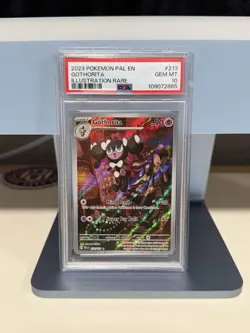 2023 POKEMON PAL EN-PALDEA EVOLVED ILLUSTRATION RARE #213 GOTHORITA PSA 10 - Image 1