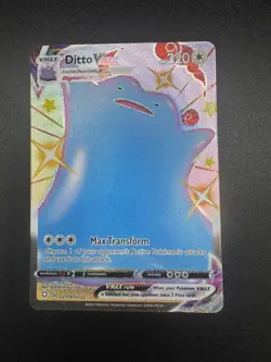 Ditto VMAX SHINY ULTRA RARE - Shining Fates SV119/SV122 - Pokemon TCG - Image 1