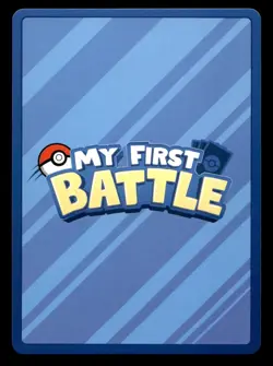 Basic Grass Energy (Blue Border) My First Battle Bulbasaur Deck Stamp Pokemon NM - Image 2