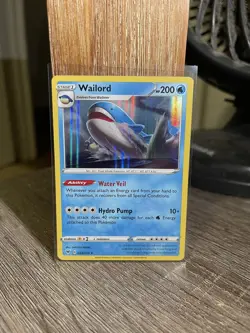 Pokemon Card - Wailord 032/185 - Holo Rare - Vivid Voltage - NM/M - Image 1