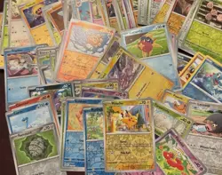 1000 POKEMON HOLO RARE & REVERSE HOLO (500 EACH) + 1 EX/V CARDS PACK - REAL - NM - Image 3