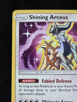 Shining Arceus 57/73 - Shining Legends Pokemon Tcgb English Sun And Moon - Image 3