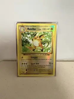 Raichu 36/108 - XY Evolutions - Reverse Holo Rare Pokemon Card - Image 1