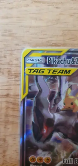 Pokemon TCG Black Star Promo Pikachu Zekrom GX SM168 NM Condition - Image 2