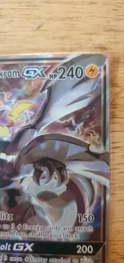 Pokemon TCG Black Star Promo Pikachu Zekrom GX SM168 NM Condition - Image 3