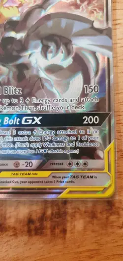 Pokemon TCG Black Star Promo Pikachu Zekrom GX SM168 NM Condition - Image 4