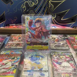One Piece TCG Monkey D. Luffy OP07-109 SR Promo Illustration Box Vol.3 Sealed - Image 1