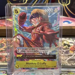 One Piece TCG Monkey D. Luffy OP07-109 SR Promo Illustration Box Vol.3 Sealed - Image 2
