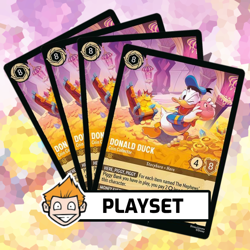 4x Donald Duck - Coin Collector (#37) Playset - Disney Lorcana, Reign of Jafar - Image 1